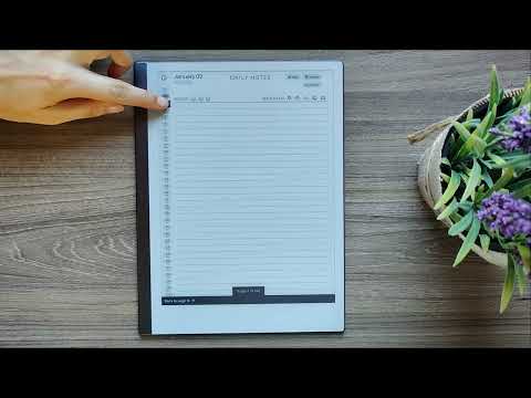 Daily Journal for reMarkable 2 2025 &amp; 2026 - Hyperlink Navigation Showcase