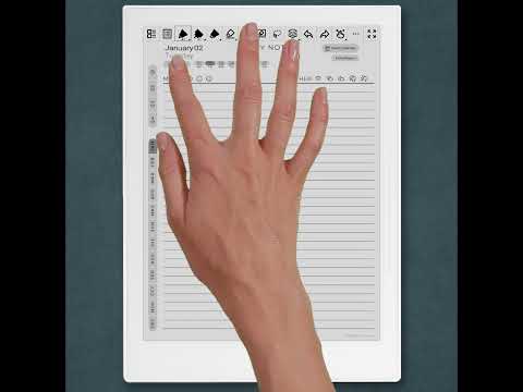 Supernote Daily Journal 2024 - Hyperlinks Navigation Showcase