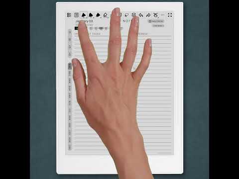 Supernote Daily Planner 2025 &amp; 2026 - Hyperlinks Navigation Showcase