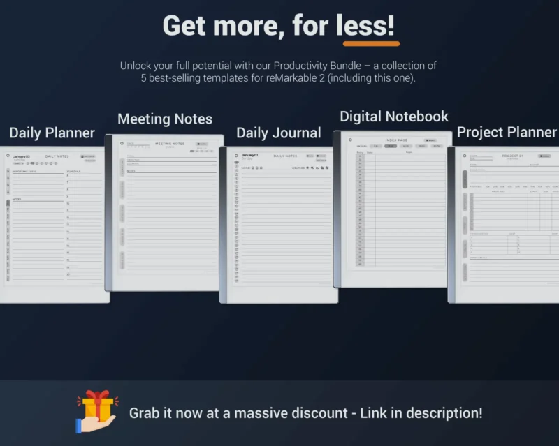 reMarkable 2 Productivity Get More for Less