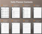 2.Daily-Planner-What's-Included-NEW Kindle Scribe Daily Planner 2026 2027 Content