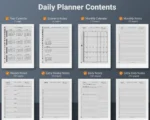 Supernote Daily Planner Template 2026 2027 for Manta, Nomad, A5 A6 X1 X2