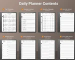 Kindle Scribe Daily Planner