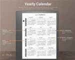 4.Daily-Planner-Yearly Yearly Calendar
