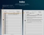 reMarkable Paper Pro Journal Index Organize
