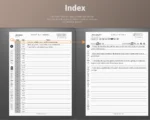 5.Daily-Journal-Index-Example Kindle Scribe Daily Journal 2025 2026 2027 Index