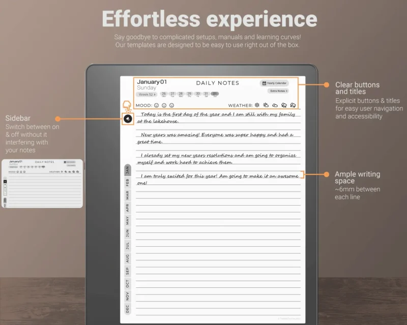 Kindle Scribe Daily Journal 2024 2025 - Best Journaling Experience