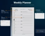 7.DailyPlanner-Weekly reMarkable 2 Weekly Planner Template