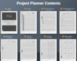 Supernote Project Planner for Manta, Nomad, A5 A6 X1 X2