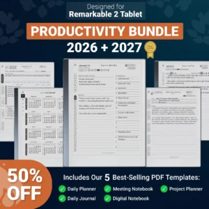 reMarkable 2 Productivity Bundle 2026 2027