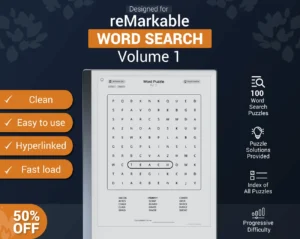 remarkable 2 word search puzzle games volume 1