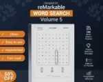 remarkable 2 word search puzzle games volume 5