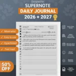 1.Daily-Journal-MainImage Supernote Daily Journal 2026-2027