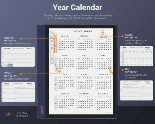 Boox Daily Planner 2024 2025 TabletTemplates com Boox Daily Planner 2024 2025 TabletTemplates com