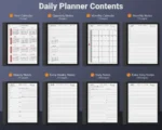 Onyx Boox Daily Planner Templates 2026 2027