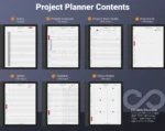Onyx Boox Project Planner Templates