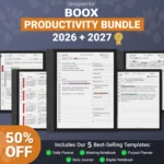 Boox Templates 2026 2027 Productivity Bundle Note Air Tab Ultra Daily Planner Calendar Onyx Boox Productivity Bundle 2026 2027 Bundle Note Air Tab Ultra Go