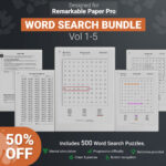 1.Bundle-Main-Square reMarkable paper pro word search puzzle games bundle