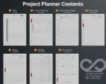 reMarkable Paper Pro Project Planner Template