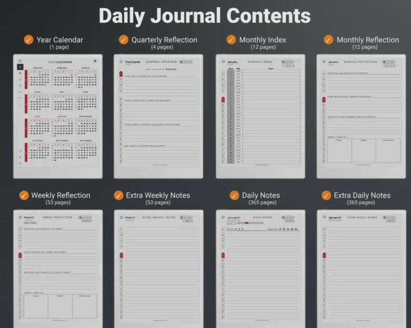 reMarkable Paper Pro Productivity Bundle Journal
