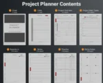 reMarkable Paper Pro Productivity Bundle Project Planner