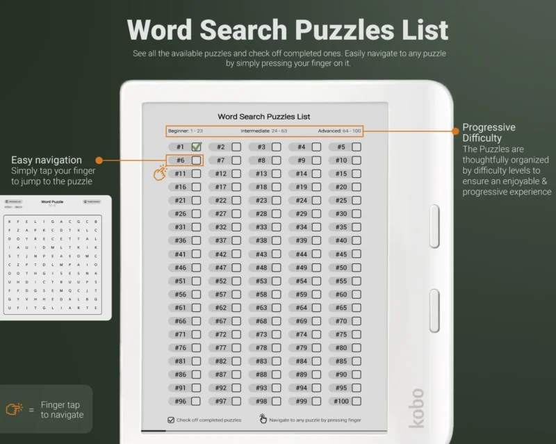 Word search index