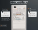 Best reMarkable Paper Pro Move Meeting Notes Template