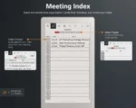 reMarkable Paper Pro Move Meeting Index