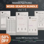 1.WordSearchBundle-Main-Etsy&Website reMarkable paper pro move word search puzzle games bundle