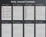 2.Journal-WhatsIncluded reMarkable Paper Pro Journal Template 2025, 2025, 2027 Contents