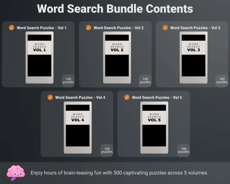 reMarkable Paper Pro Move word search bundle - contents