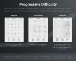 5.WordSearch-FitForAllDifficulty Progressive difficulty