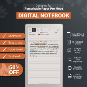 reMarkable Paper Pro Move - Digital Notebook