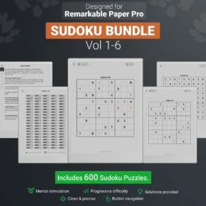 reMarkable Paper Pro Sudoku Bundle