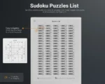 reMarkable Paper Pro Sudoku Index