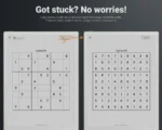 reMarkable Paper Pro Sudoku Solutions