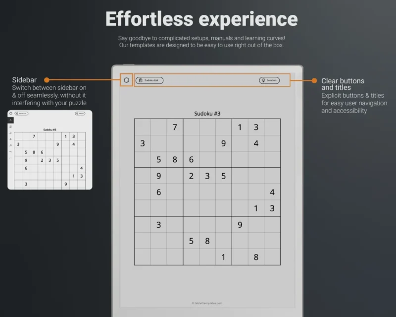 reMarkable Paper Pro Sudoku Effortless Experience